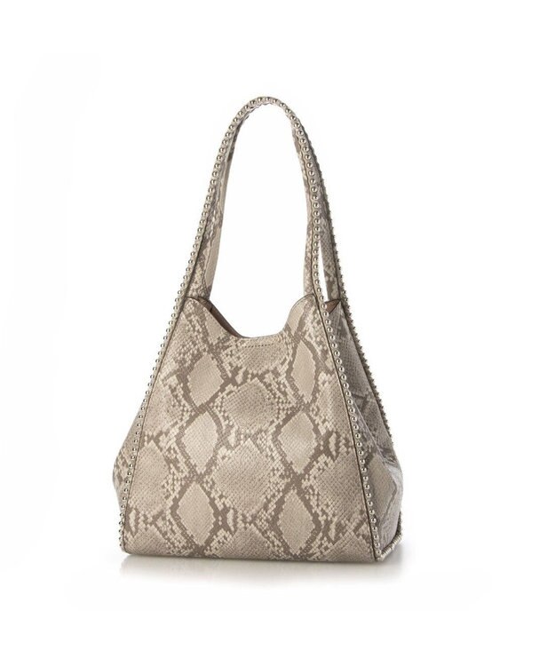 UNBILLION cachecache ボールチェーン2wayトートバッグ パイソン