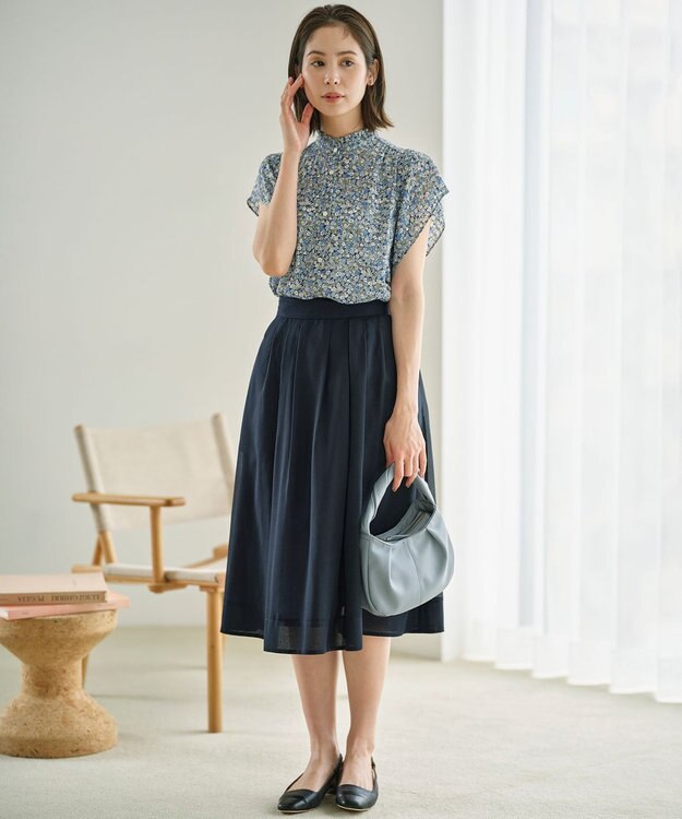 組曲 【2WAY】ソフトミニラウンドバッグ スカイブルー系