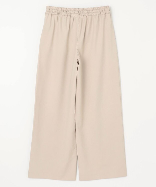 ANY 【ウエストゴム/ストレッチ/セットアップ可】イージィケアストレッチワイドパンツ ベージュ