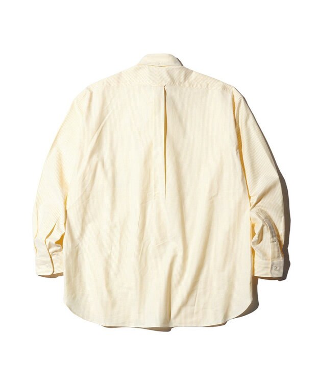 J.PRESS MEN 【J.PRESS ORIGINALS】GRFFITI B.D. OXFORD STRIPE SHIRT / BAGGY FIT ライトイエロー系1
