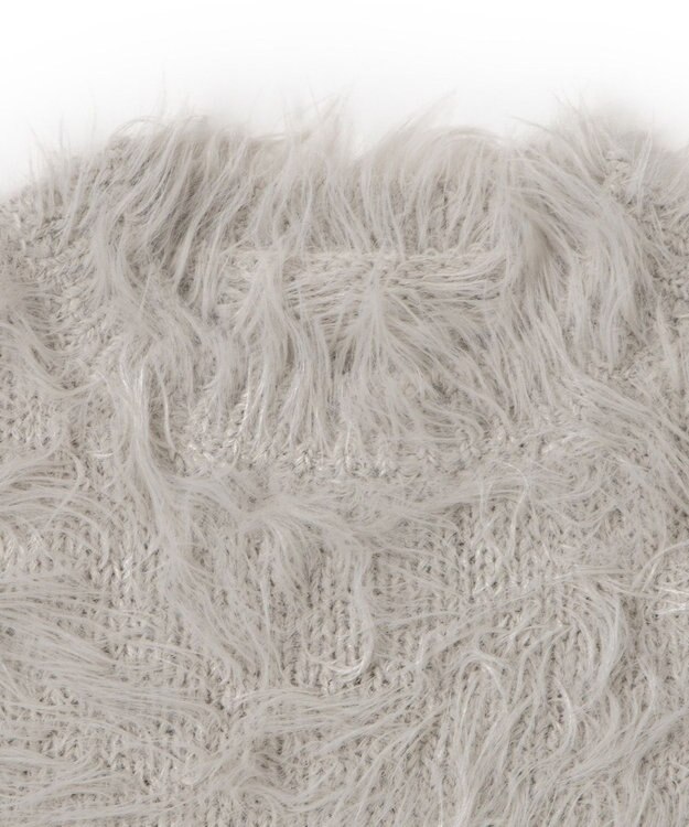 WEGO シャギーショートPO ライトグレー