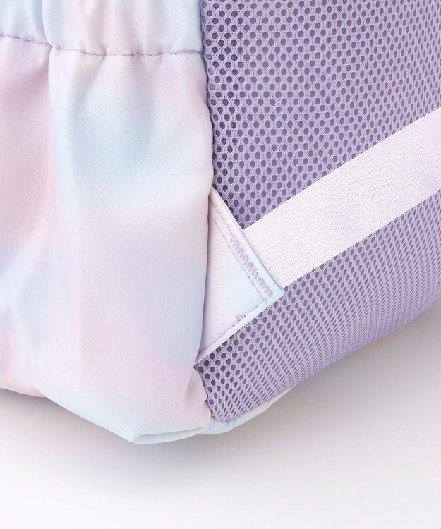 ANY KIDS 【A4サイズ収納可能】リボン×ハートリュック オーロラ