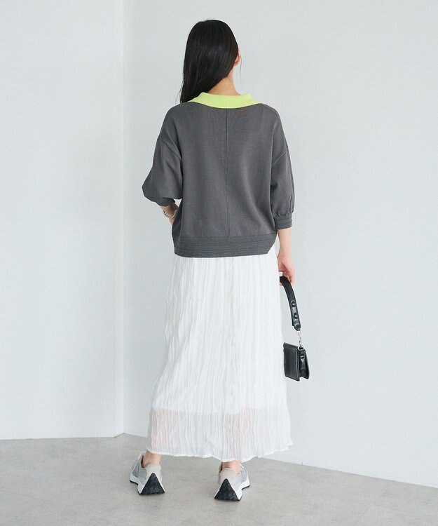 CRAFT STANDARD BOUTIQUE シアーワッシャースカート White