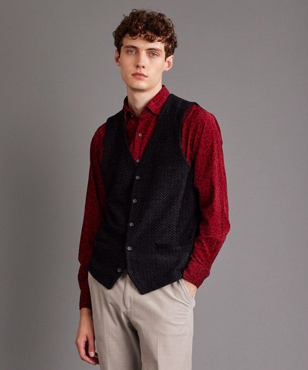 JOSEPH ABBOUD 【軽量/イージーケア】 KARL KARL ニット ベスト