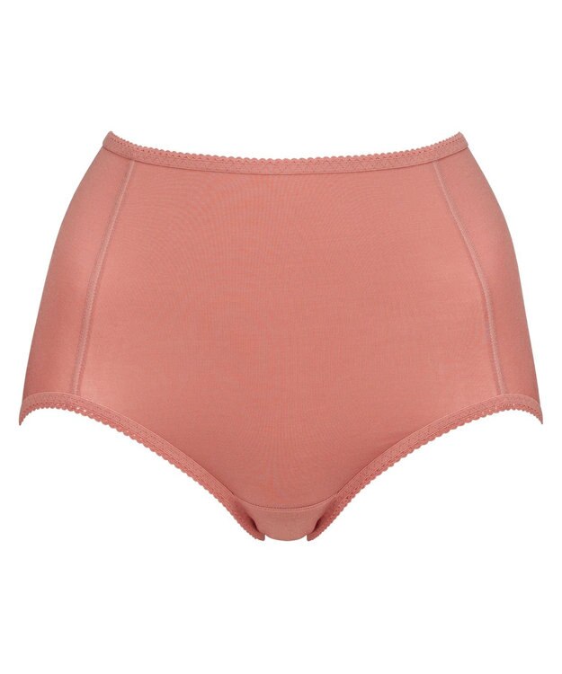 BRADELIS New York シリーズ160万枚突破 【BRADELIS NewYork / 育尻・伸びる・綿混・深め】モモパンツ・ショーツ#301 S-LL はくだけで簡単に補正 テラコッタ