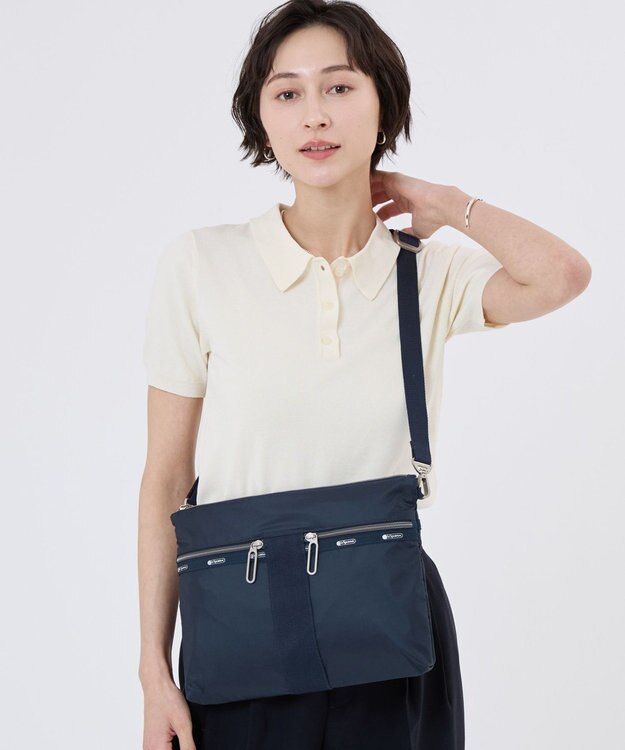 LeSportsac POUCH CROSSBODY/ダークブルーC ダークブルーC