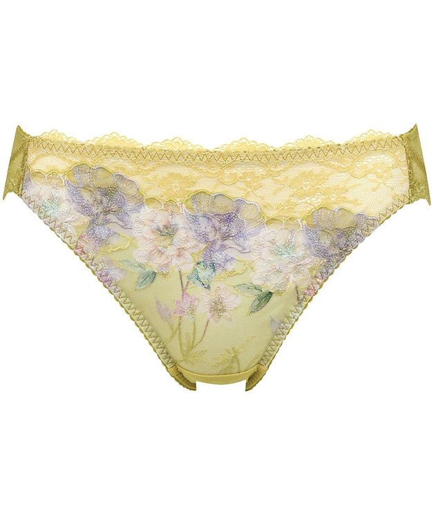 Wing Wing Lesiage　【2760シリーズ】　ショーツ　ほどよいフィット感　PB2760とペア　はきこみ丈あさめ　ウイング／ワコール　PF2760 カラシ