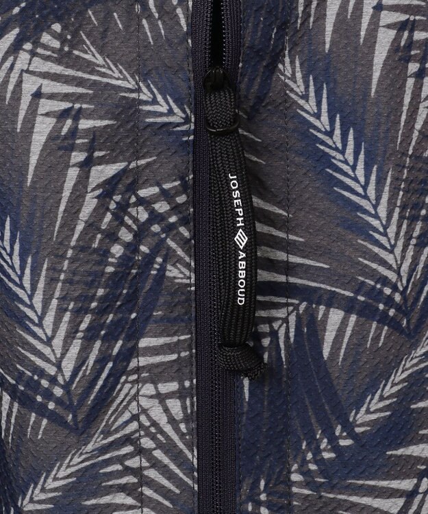 JOSEPH ABBOUD MOUNTAIN 【UNISEX】3Dエンボスリーフ パーカー ライトグレー系6