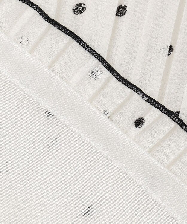 Feroux プリーツディテール ブラウス ホワイト系1