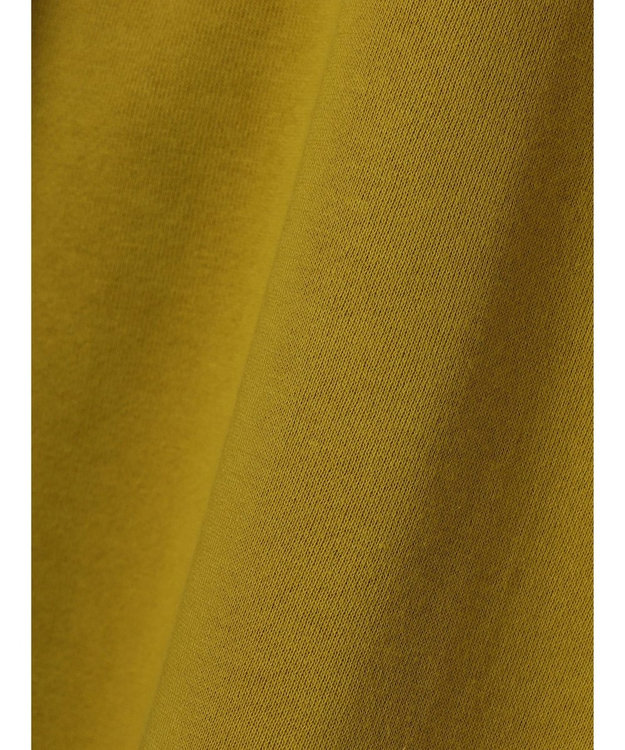 Green Parks 裏起毛ドッキングチュニック Yellow