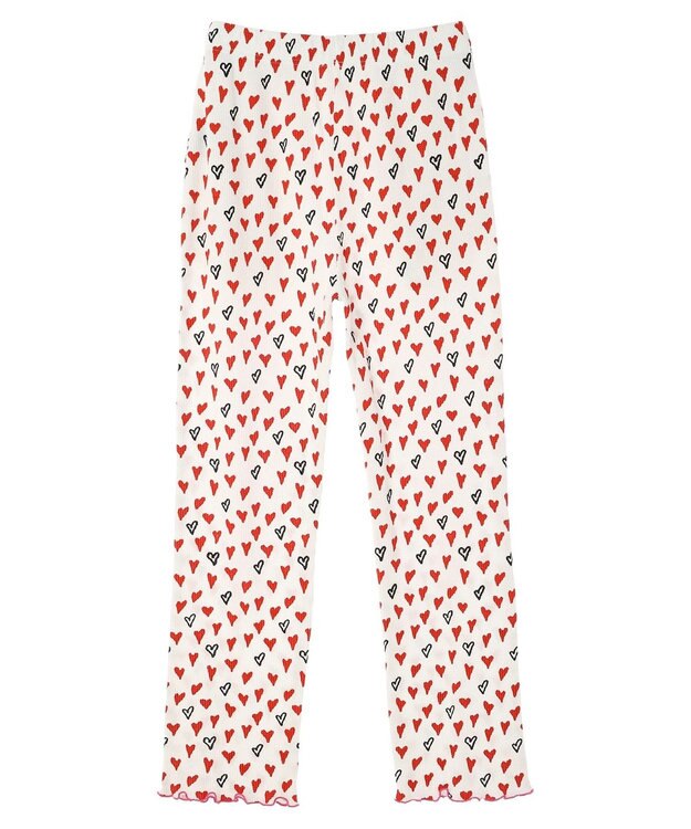 Green Parks ●ＤＯＯＮＡ！　ハートｐｔワッフルパンツ Red