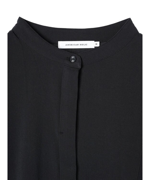 AMERICAN HOLIC フレアシャツワンピース Black
