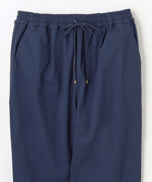 ANY L 【洗濯機可/ウエストゴム/ストレッチ/裏起毛】エブリデイベーシックテーパードパンツ ネイビー