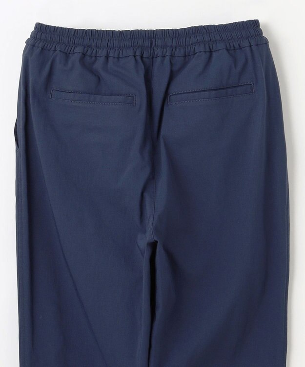 ANY L 【洗濯機可/ウエストゴム/ストレッチ/裏起毛】エブリデイベーシックテーパードパンツ ネイビー