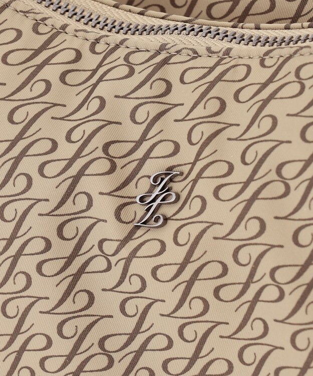 自由区 【撥水・2WAY】ナイロンノットワンショルダー バッグ ベージュ系1