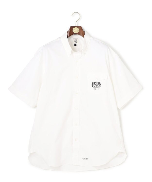 J.PRESS MEN 【AaronChang】【UNISEX】バギーフィット シャツ / B.D. ホワイト系