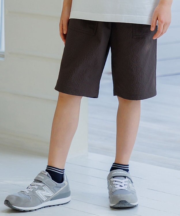 J.PRESS KIDS 【140-170cm】 サッカーハーフパンツ ブラウン