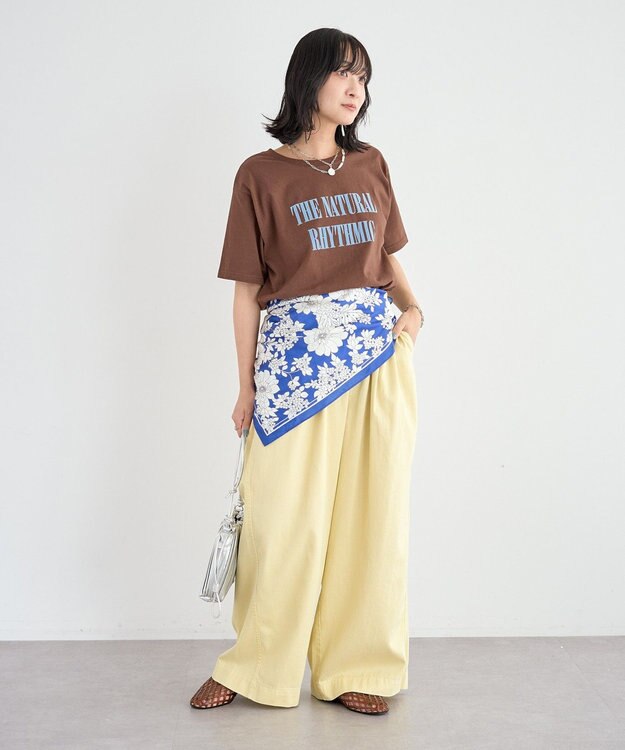 Green Parks イージードロストパンツ Yellow