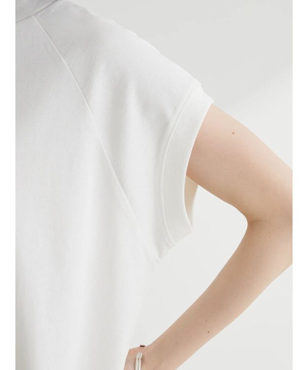 Green Parks ・ＳＵＧＡＲ　ＳＰＯＯＮ　ハイネックフレンチＴシャツ Off White