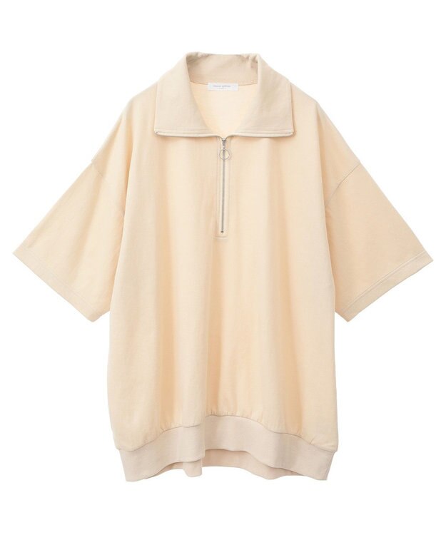 Green Parks ハーフＺＩＰチュニック Yellow