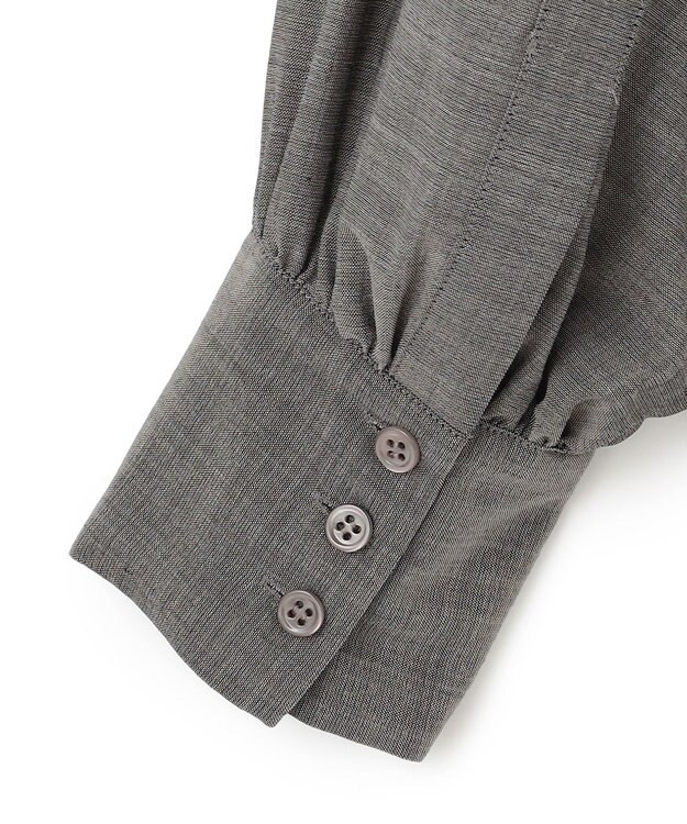 BEIGE， 【洗える・WEB限定】MOYE / フリルブラウス C.Gray