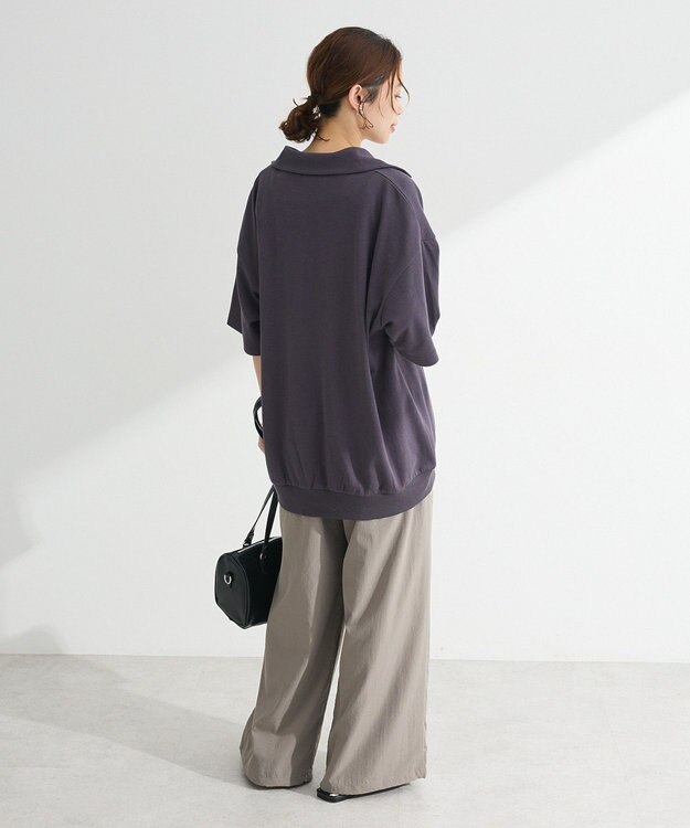 Green Parks ハーフＺＩＰチュニック Dark Gray