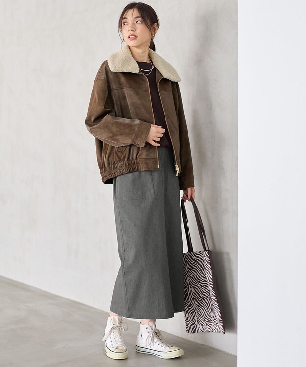 2WAY】ボアカラーブルゾン / ANY L | ファッション通販 【公式通販