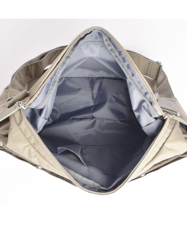 Y'SACCS ダブルホックポケットショルダー　Mサイズ グレージュ