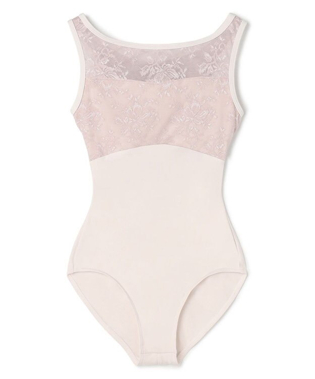 Chacott ノースリーブレオタード ヨーロピアンピンク