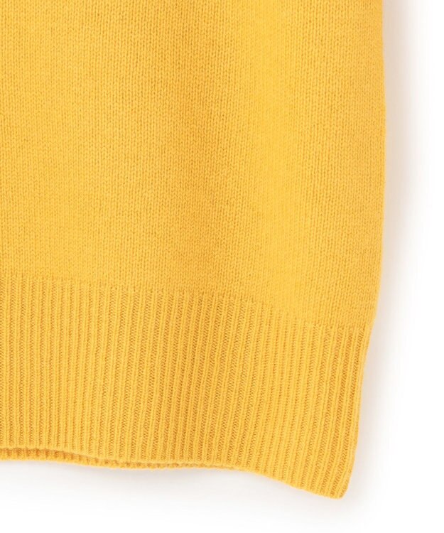 J.PRESS MEN ポロカラー カシミヤニット イエロー系