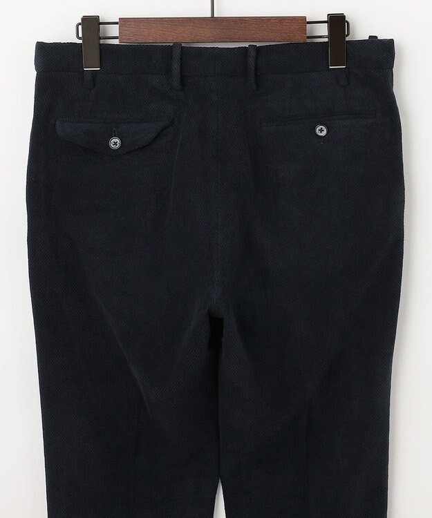 JOSEPH ABBOUD 【ウエストも伸びる】ソフティーヌストレッチ パンツ ブラック系