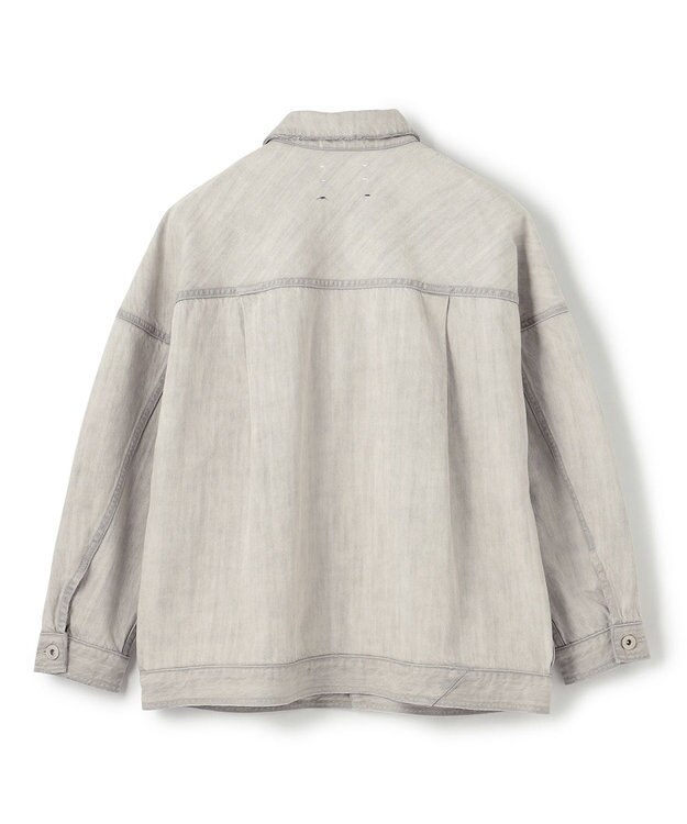 uncrave 【upper hights×uncrave】THE LOOSE JEAN JK デニムジャケット ホワイトスモーク