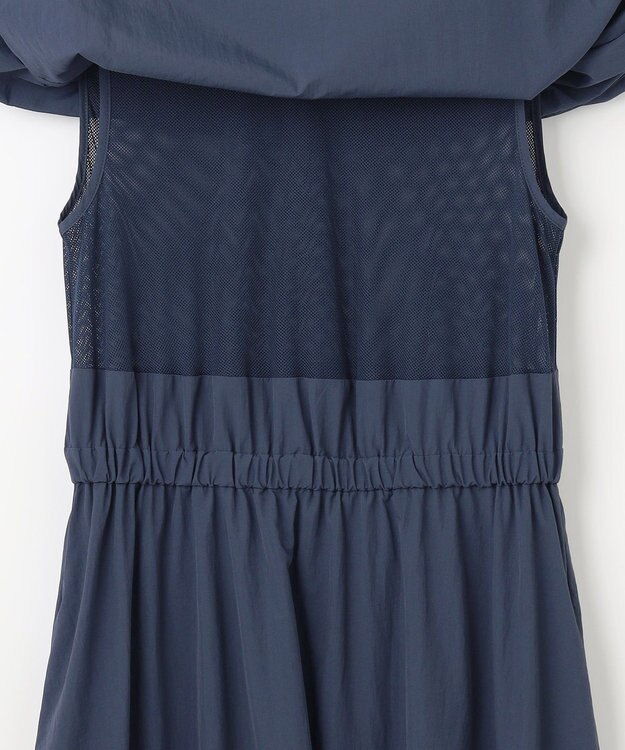 ANY SIS L 【撥水・UVカット】ウォーターサイド ワンピース ダルブルー