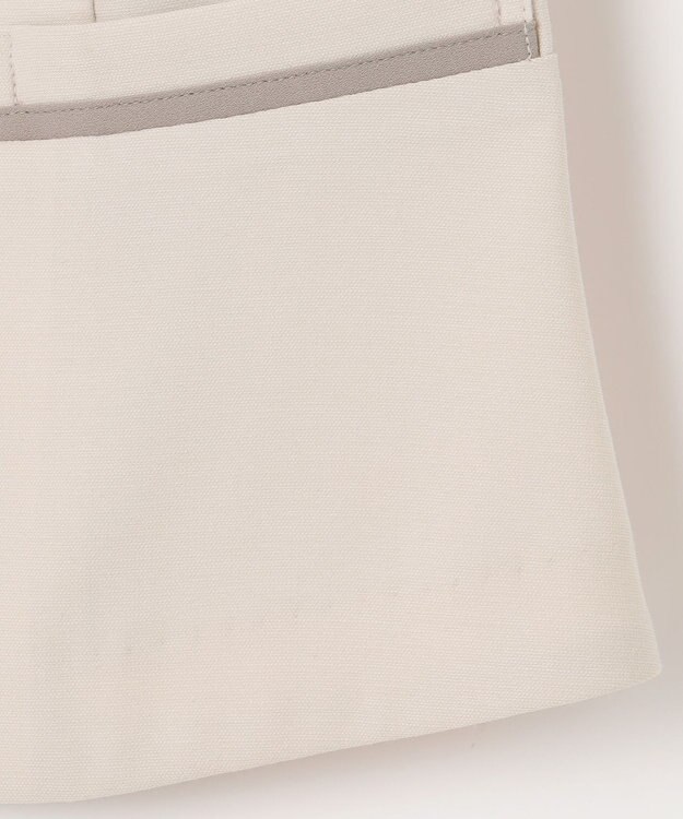 ANY SIS L 【洗える】バイカラードビー ジャケット ライトベージュ