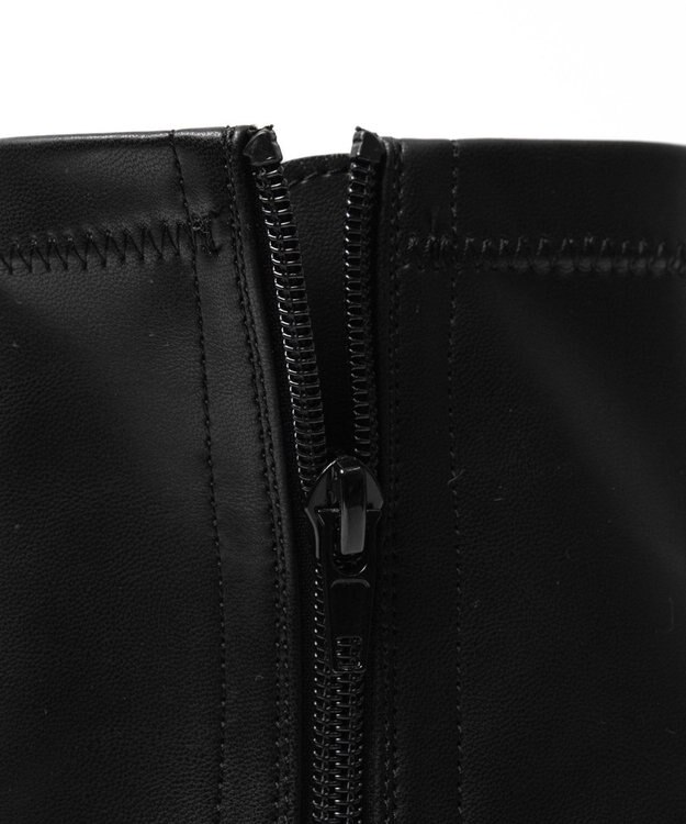 WEGO 厚底ウェッジソールショートブーツ ブラック