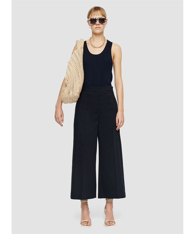 ライトギャバジンストレッチ ワイドトラウザーズ / JOSEPH