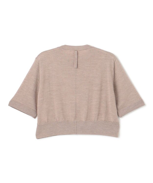 BEIGE， 【洗える】LA MONNAIE / ショート丈ニット Lt Taupe