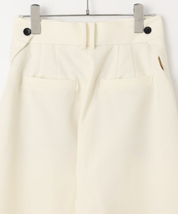 #Newans コクーンシルエットパンツ ホワイト