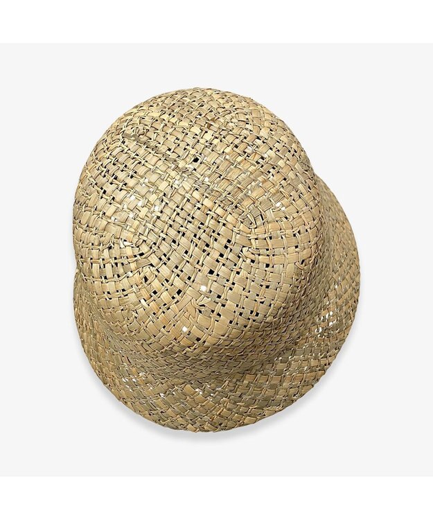 林八百吉商店 un chapeau  スカーフ付きベルハット ナチュラル