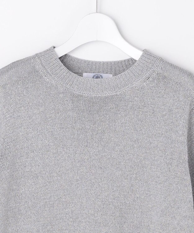 J.PRESS LADIES Reeves Shine クルーネック ニット サックス系