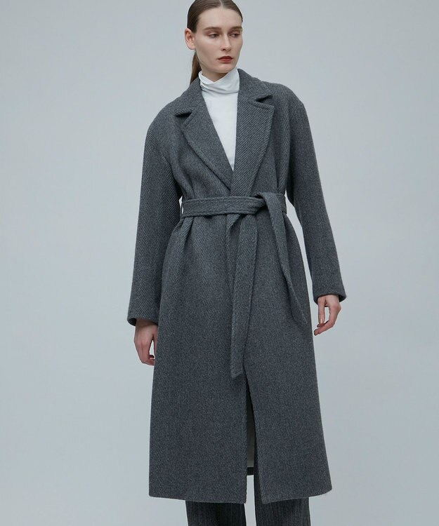 BEIGE， CUJAS / チェスターコート Gray