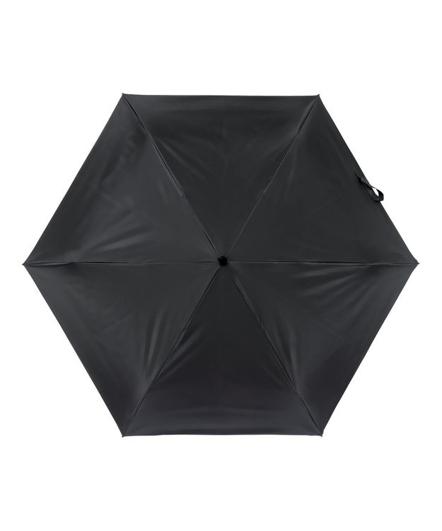 MOONBAT 【遮光100％/超軽量】マジで軽い傘 晴雨兼用折りたたみ日傘 マジカルテックプロテクション 5Flat50 ブラック