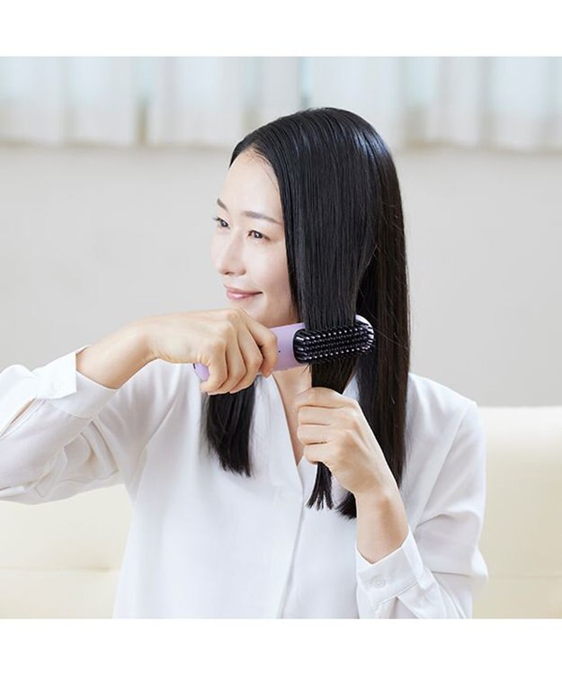 YA-MAN クリアージュ ヘアアイロンブラシ -