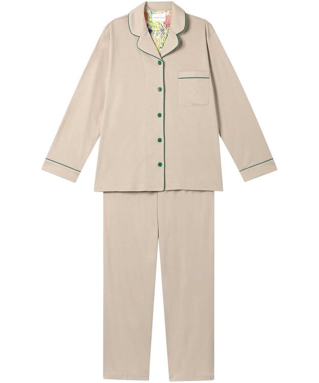 une nana cool 【綿100％】シルケットスムースパジャマ　MADE WITH LIBERTY FABRIC BE