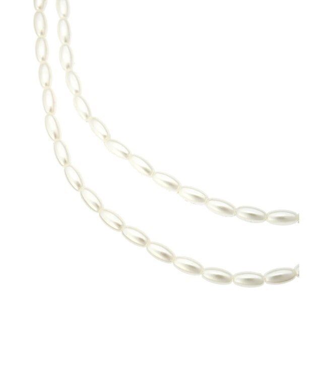 AMERICAN HOLIC ナツメパール２連＆メタルコイン３ＷＡＹネックレス Gold