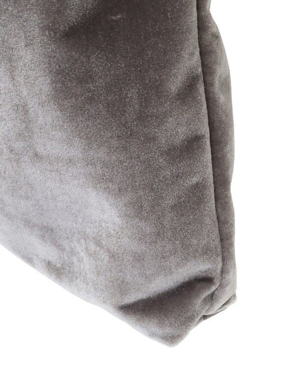 earth music&ecology ベロアトートバッグ Gray