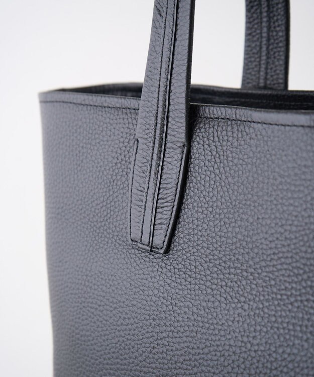 MIYABIYA セカンドエフォート シュリンクレザートートバッグ ブラック