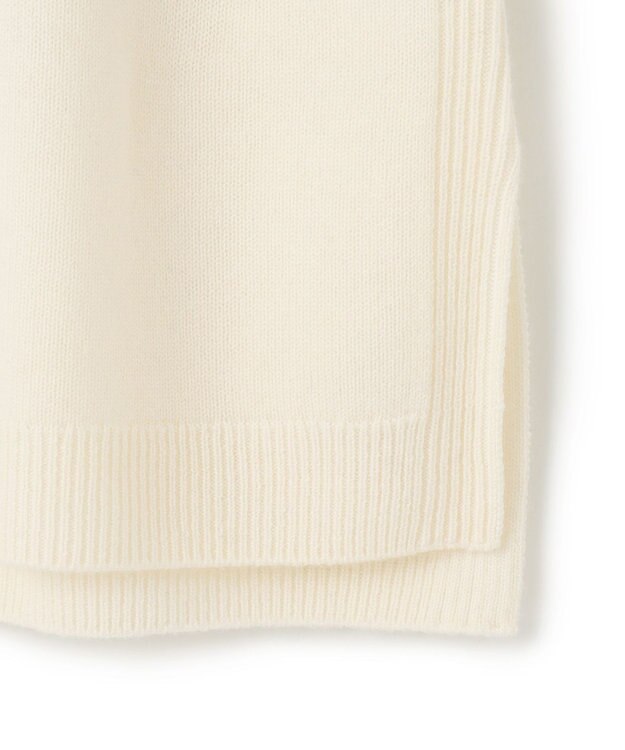 23区 S 【Oggi1月号掲載/洗える】ウールカシミヤ カラーブロック ニット ライトイエロー系