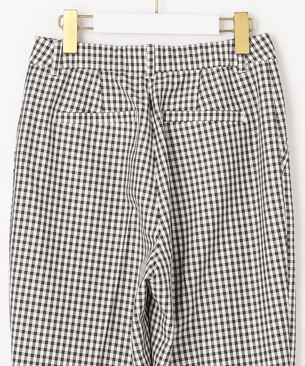 ANY SIS 【洗える】褒めらレディ テーパード パンツ ギンガムチェック