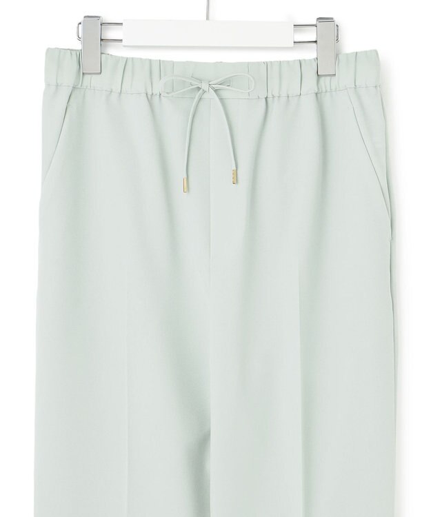 23区 【新色追加/洗える】2WAYストレッチツイル ドロスト パンツ ミント系